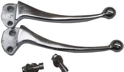 ukscooters VESPA HANDHEBEL MIT PINS SCHRAUBEN CHROM KUPPLUNG BREMSPAAR PX LML - Bild 1 von 3
