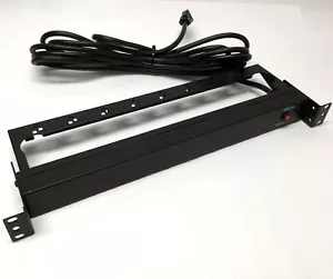 CyberPower PDU15B8R 19" 1U Rackmount Plug-In 8-Outlet Distribution Unit 120V 15A - Picture 1 of 4