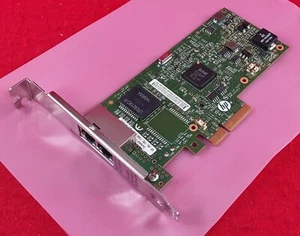 HP 361T 2-Port GbE PCIex4 Network Adapter Standard Profile 656241-001 - Afbeelding 1 van 4