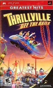 Thrillville: Off the Rails (Sony PSP, 2007) GH COMPLETE w/Orig Art,Case,Man VG - Picture 1 of 1