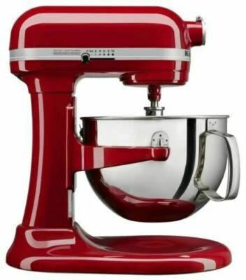 KitchenAid 600 Pro Bowl Lift Stand Batidora KP26M1XER5 Rojo Imperio y 3 Accesorios Foto 1 de 4