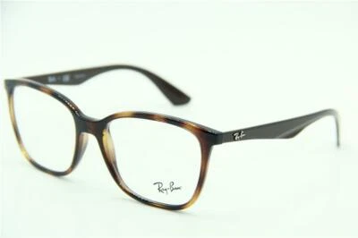 NEW RAY BAN RB7066 5577 HAVANA BRWN AUTHENTIC FRAMES EYEGLASSES RB7066 54-17 145 - Image 1 of 3