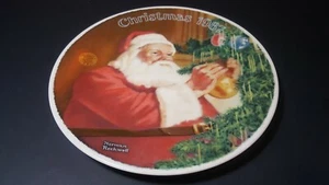 1987 Knowles Norman Rockwell Santa's Goldener Geschenkteller PL2 - Bild 1 von 5