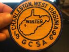 Patch hiver GCSA vintage 1966 Charleston Virginie-Occidentale