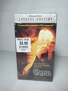 The Talented Mr Ripley VHS 2000 BRAND NEW SEALED **RARE** - Picture 1 of 4