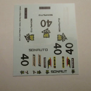 Decals 1/43 Porsche 914 Le Mans - Foto 1 di 1