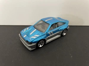 HOT WHEELS '85 HONDA CRX BLUE LOOSE JDM VHTF COOL CLASSIC CIVIC - Picture 1 of 7