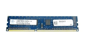 Nanya 8GB 2Rx8 PC3-12800U-11-12-B0 Memory RAM NT8GC64B8HB0NF-DI NIC03 66GKY - Picture 1 of 2
