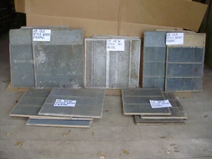 A.T. Ferrell 2B Clipper Fanning Mill Screens, Wood & Metal Frame/Screens - Picture 1 of 22