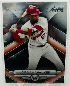 2023 Bowman Sterling Rookie Jordan Walker St. Louis Cardinals Rc #BSR-22 - Picture 1 of 4