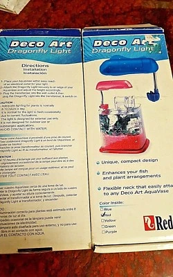 RED SEA CLAMP ON DRAGONFLY POWER COMPACT LIGHT in PINK/RED - Image 1 of 2