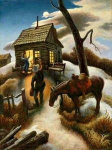 Thomas Hart Benton Little Brown Jug    Wall  Art  Canvas Print - Picture 1 of 1