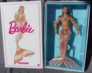 barbie KEN KING OCEAN MERMAID siréne triton 2021 Mattel GTJ97 doll NRFB - Imagen 1 de 2