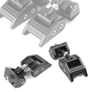 Locking Hood Catch Latches Kit w/Keys fit Jeep Wrangler JK & Unlimited 2007 - 15 - Picture 1 of 9