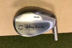 New Right Handed Johnny Revolta Mild Steel Dot Pattern Sand Wedge HEAD ONLY - Picture 1 of 11