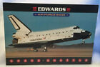 Postcard Edwards Air Force Base Space Shuttle CA  Flight Test Center NASA AIR6