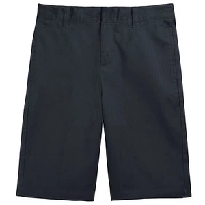 Boys Navy Short H9200 Flat Front H9200 French Toast School Uniform Sizes 4 to 20 - Picture 1 of 3