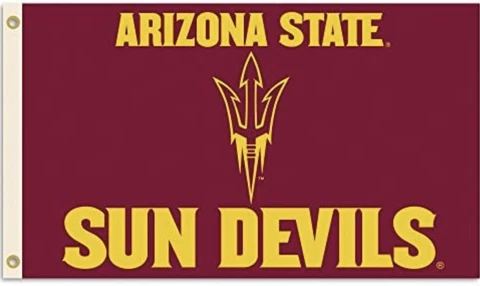 Arizona St. Sun Devils 3โx5โ Indoor/Outdoor Flag, Football,Basketball, Baseball Cover