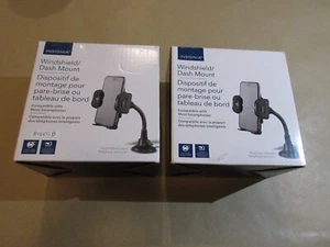 Lot of 2 Insignia Universal Cell Phone Windshield/Dash Mount - Picture 1 of 2