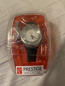 Prestige Medical Scrub Quartz Watch Black Cyber Gel Water Resistant Brand New - Picture 1 of 3