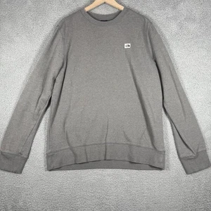 The North Face Sudadera Hombre Grande Gris Cuello Redondo Suéter Pullover Senderismo - Imagen 1 de 6
