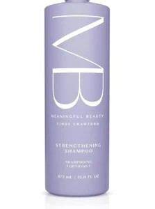 Meaningful Beauty Cindy Crawford Hair Strengthening Shampoo 16 oz / 473 ml - New - Picture 1 of 5