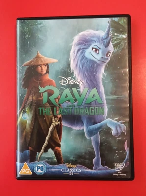 Raya and The Last Dragon [DVD] Disney * Animated* Up There With The Very Best - Image 1 of 3