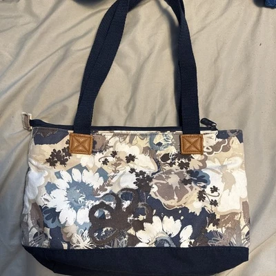 Bolso de Mano Clásico Thirty-One Demi Day "Brushed Bloom" Bolso de Hombro Foto 1 de 4