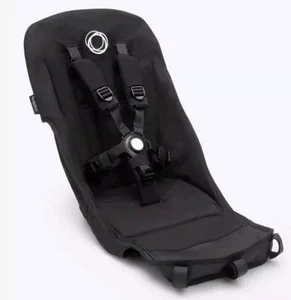 2 x Brand New Bugaboo Donkey5 Black Seat Fabrics - Picture 1 of 12