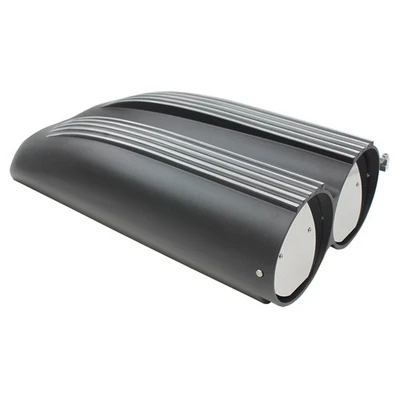 Summit Racing Double Barrel Hood Scoop SUM-G3102-1B Foto 1 de 4