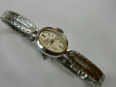 FINE VINTAGE LONGINES 10K WHITE GOLD FILLED LADIES WATCH - RUNS GOOD TIMEKEEPER - Image 1 of 4