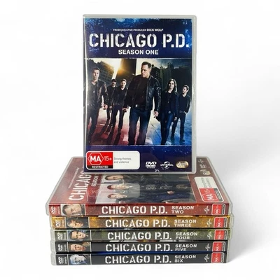 Chicago P.D. Seasons 1–6 DVD Set Region 4 Universal Complete Police Drama Series - image 1 of 4