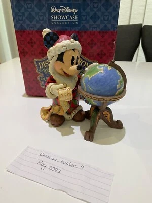 Disney Traditions Showcase Old World Santa Mickey Christmas Greetings with box - Image 1 of 4