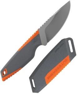 Outdoor Edge Vantex Fixed Knife 3.5" 7Cr17MoV Steel Blade GFN/TPR Handle VNTXDPC - Picture 1 of 6