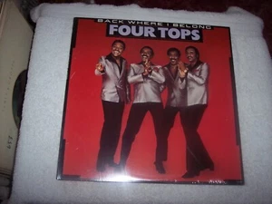 LP--FOUR TOPS--BACK WHERE I BELONG **FACTORY SEALED** #209 - Imagen 1 de 4