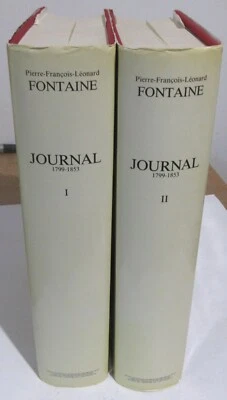 P-F-L FONTAINE JOURNAL 1799-1853 ARCHITECTE PARIS XIXe HISTOIRE NAPOLEON LOUVRE - Photo 1/4
