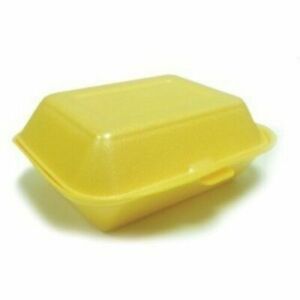 Polystyrene Takeaway Boxes 100 x HB9 RE9 HP2 Fast Food Kebab Chip Hot Food Trays