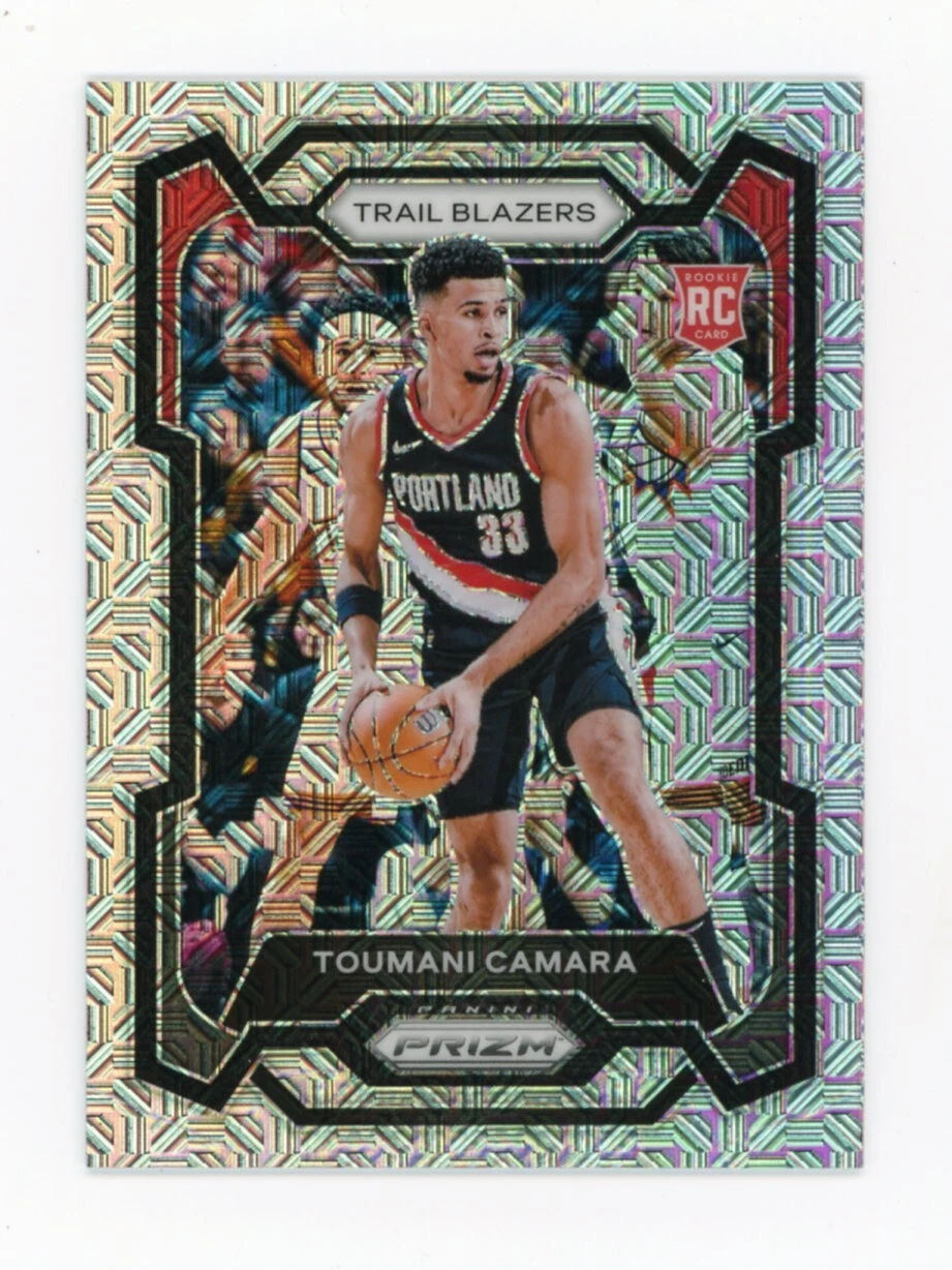 2023-24 Panini Prizm #164 Toumani Camara Rookie RC Mojo Prizm /25