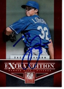Zach Lovvorn Kansas City Royals 2012 Panini Elite Signed Card - Picture 1 of 1