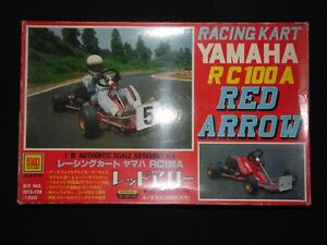 Kyosho Tamiya, OTAKI 1/8 YAMAHA RC 100 A Red Arrow Go Kart Motorised Model Kit