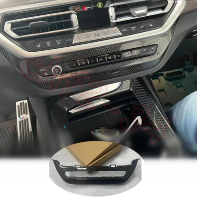 For BMW X3 X3M X4 X4M Dry Carbon Center console Volume adjustment Trim 2022-2024 - Image 1 of 4
