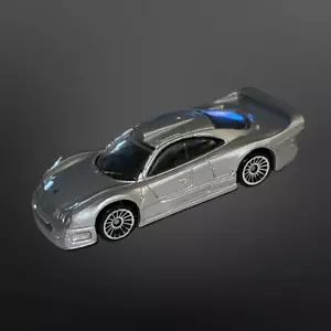 Maisto silber Diecast Mercedes Benz CLK GTR Street Version Auto 1:64 - Bild 1 von 6