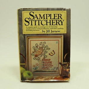 Vintage Sampler Heftbuch von Jill Jarnow Handarbeit Bastelanleitung - Bild 1 von 8