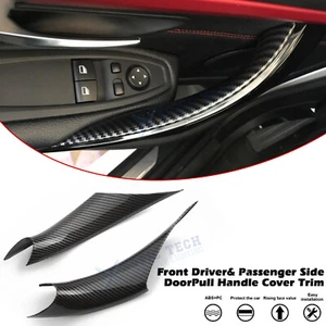Door Handle Panel Covers Grab Trim For BMW 3 Series 2012-2018 4 Series 2014-2017 - Picture 1 of 16