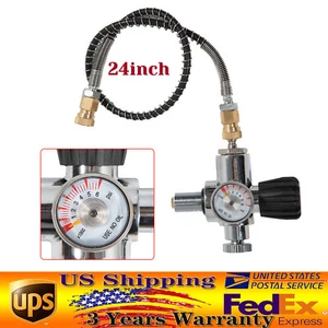 4500 PSI M18x1.5 Air Valve Regulator Fill Station Hose For PCP Air Tank Tool NEW - Picture 1 of 14
