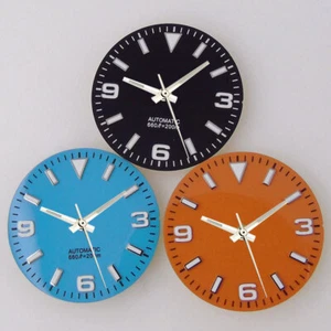 29mm Naranja Azul Esfera Negra Ajuste Japón NH35A NH36A ETA 2824 2836 8215 reloj para hombre - Imagen 1 de 24