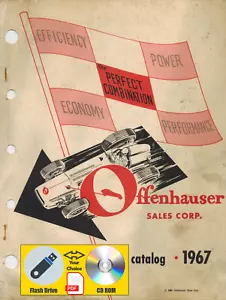Offenhauser Sales Corp 1967 Performance Catalog PDF File USB Flash Drive - Foto 1 di 13