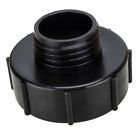 Ibc Adapter S100x8 To Reduce S60x6 Ibc Tank Connector Adapter Black