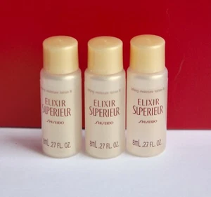 SHISEIDO Elixir Superieur Lifting Moisture Lotion II - 3 x Mini Size 8 mL BNWOB - Picture 1 of 2