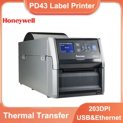 Honeywell Intermec PD43 Industrial Thermal Transfer Label Printer USB Ethernet - Image 1 of 4